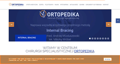 Desktop Screenshot of ortopedika.pl